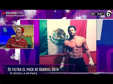 ¡Otro ‘pack’ de Gabriel Soto! 